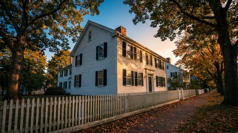 Brick craftsman house on a tree-lined street in golden light, How to Start a Home Inspection Business in Nebraska